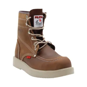 Trooper Men's Ocher Leather Steel Toe Boots