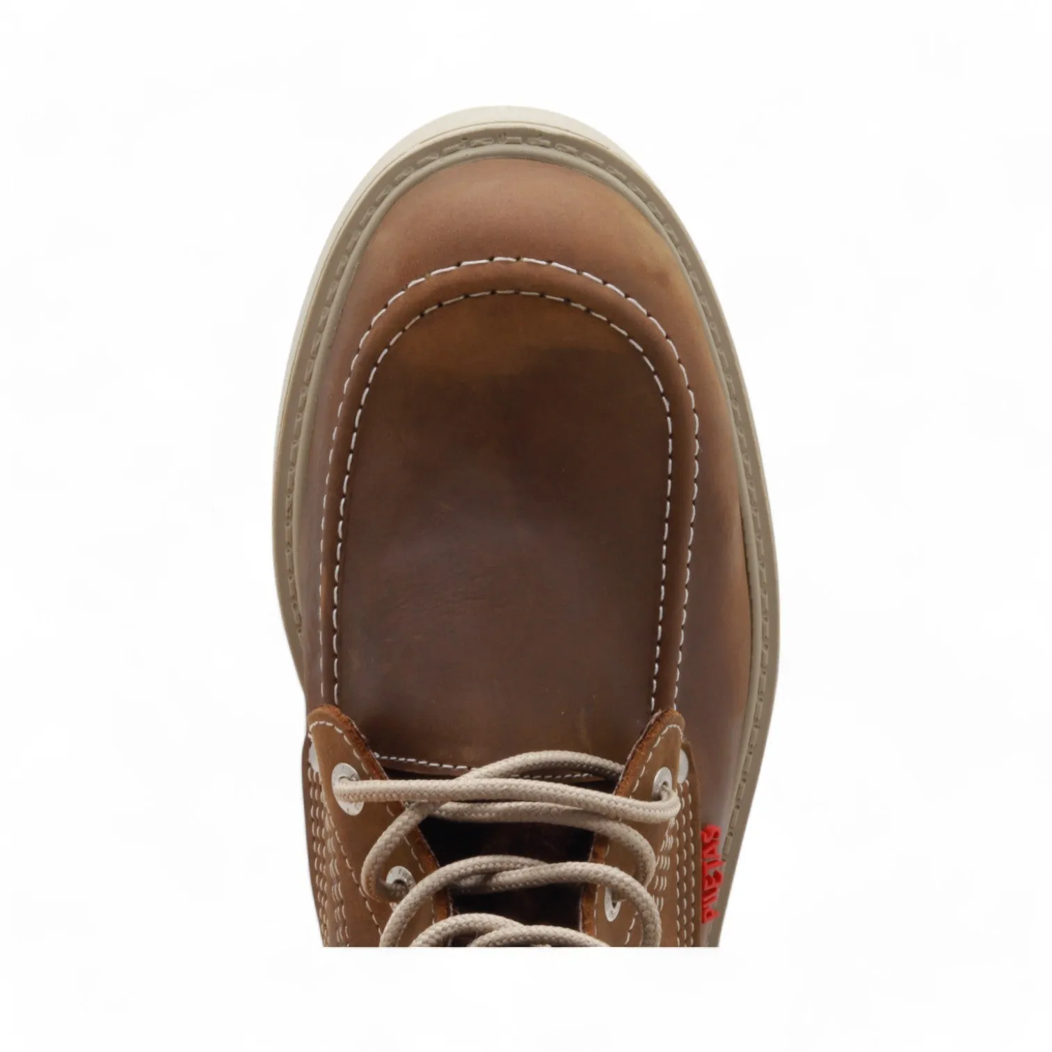 Trooper Men's Ocher Leather Steel Toe Boots