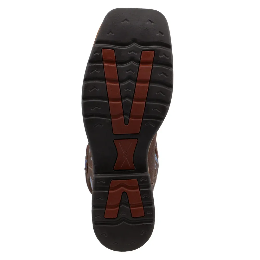 Twisted X Men’s 12" WESTERN WORK BOOT TEEL TOE MLCS003