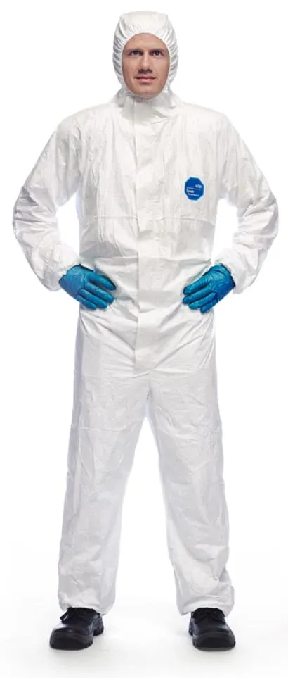 Tyvek Xpert Disposable Type 5/6 Coveralls White (Pack Of 25) - Tbsh