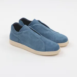 Umbro Suede Slip On Sneaker in Pavone