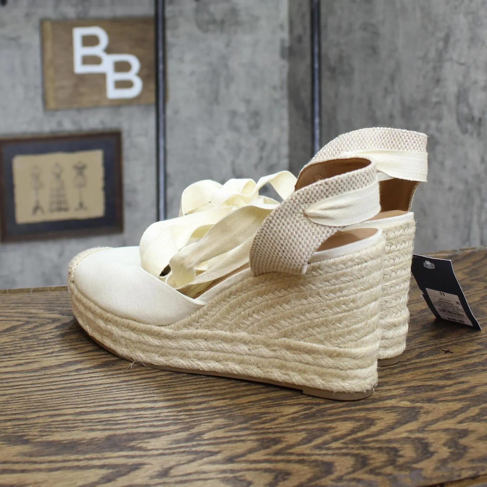 Universal Thread Adriana Ankle Wrap Wedge Heels with Memory Foam Insole 89527945