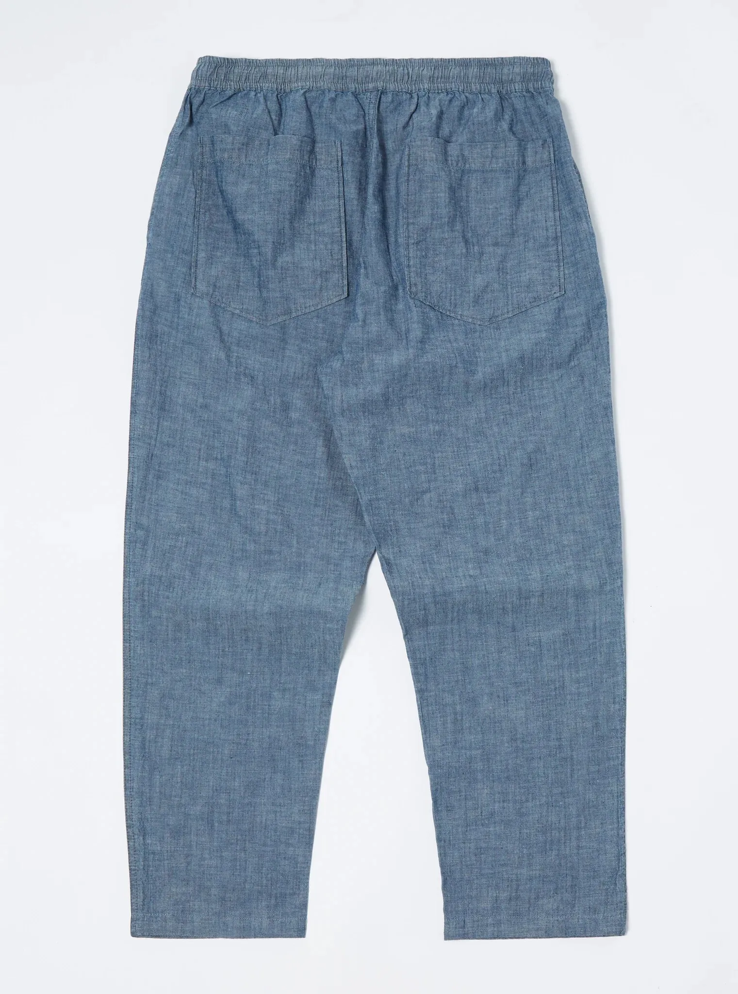 【Universal Works】Hi Water Trouser In Indigo Chambray / 淺靛藍水手布 九分 寬鬆褲型