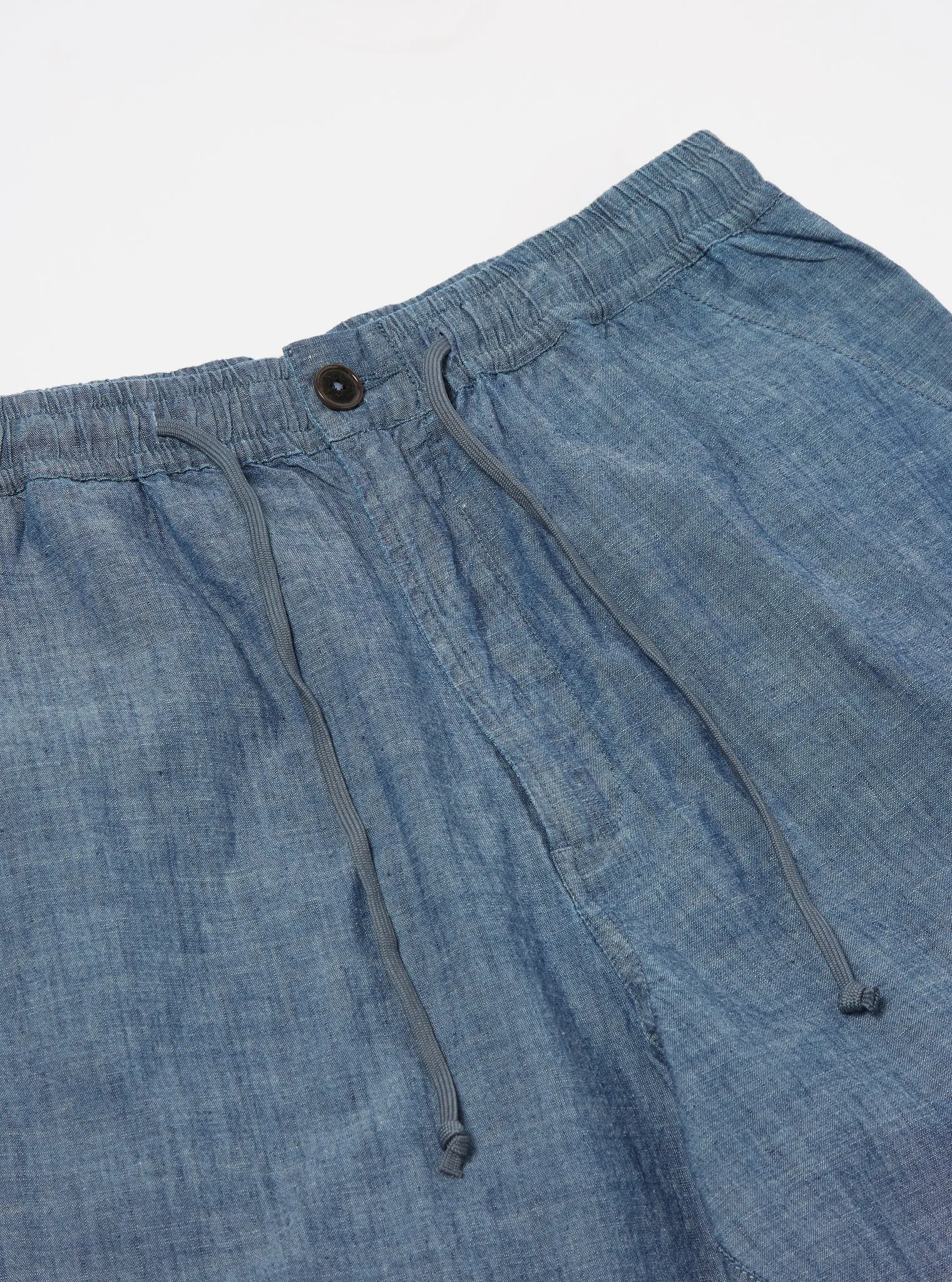 【Universal Works】Hi Water Trouser In Indigo Chambray / 淺靛藍水手布 九分 寬鬆褲型