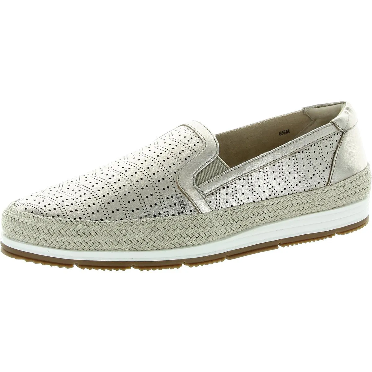 Vaneli Sport Womens Padded Insole Slip On Slip-On Sneakers