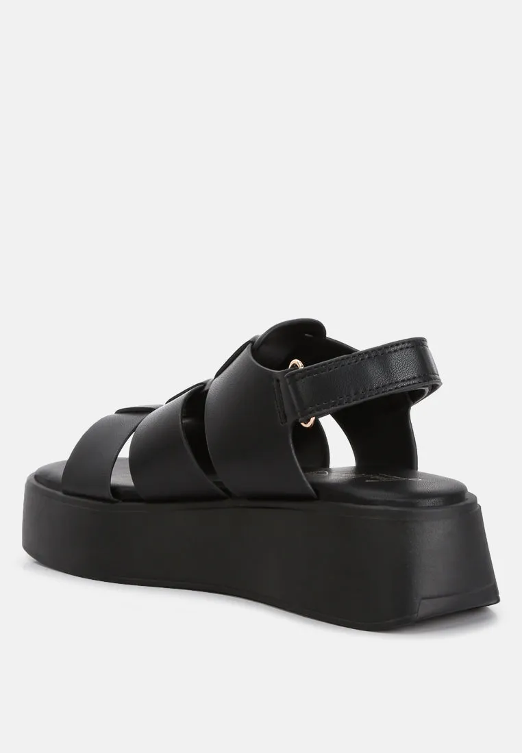Velcro Gladiator Sandals By Ruw