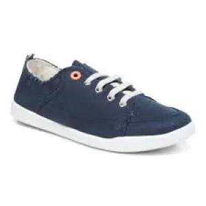 VIONIC PISMO NAVY CANVAS SLIP ON SNEAKER