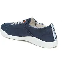 VIONIC PISMO NAVY CANVAS SLIP ON SNEAKER