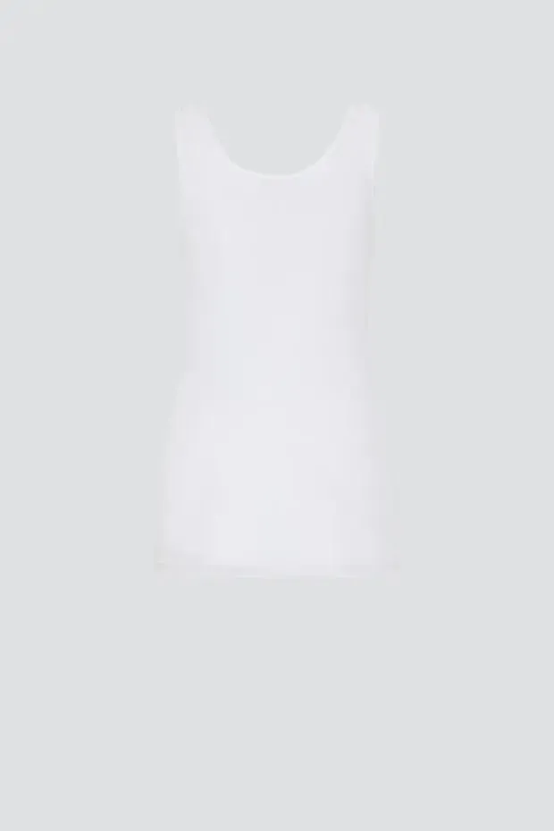 White & Black organic and fair-trade top by Comazo