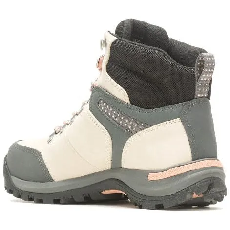 Wolverine Women's Chisel 6" Steel Toe Waterproof Slip Resistant Work Boot -Fog- W231051