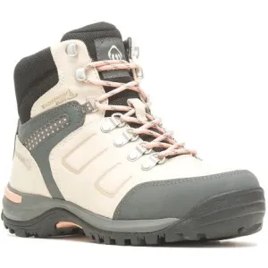 Wolverine Women's Chisel 6" Steel Toe Waterproof Slip Resistant Work Boot -Fog- W231051