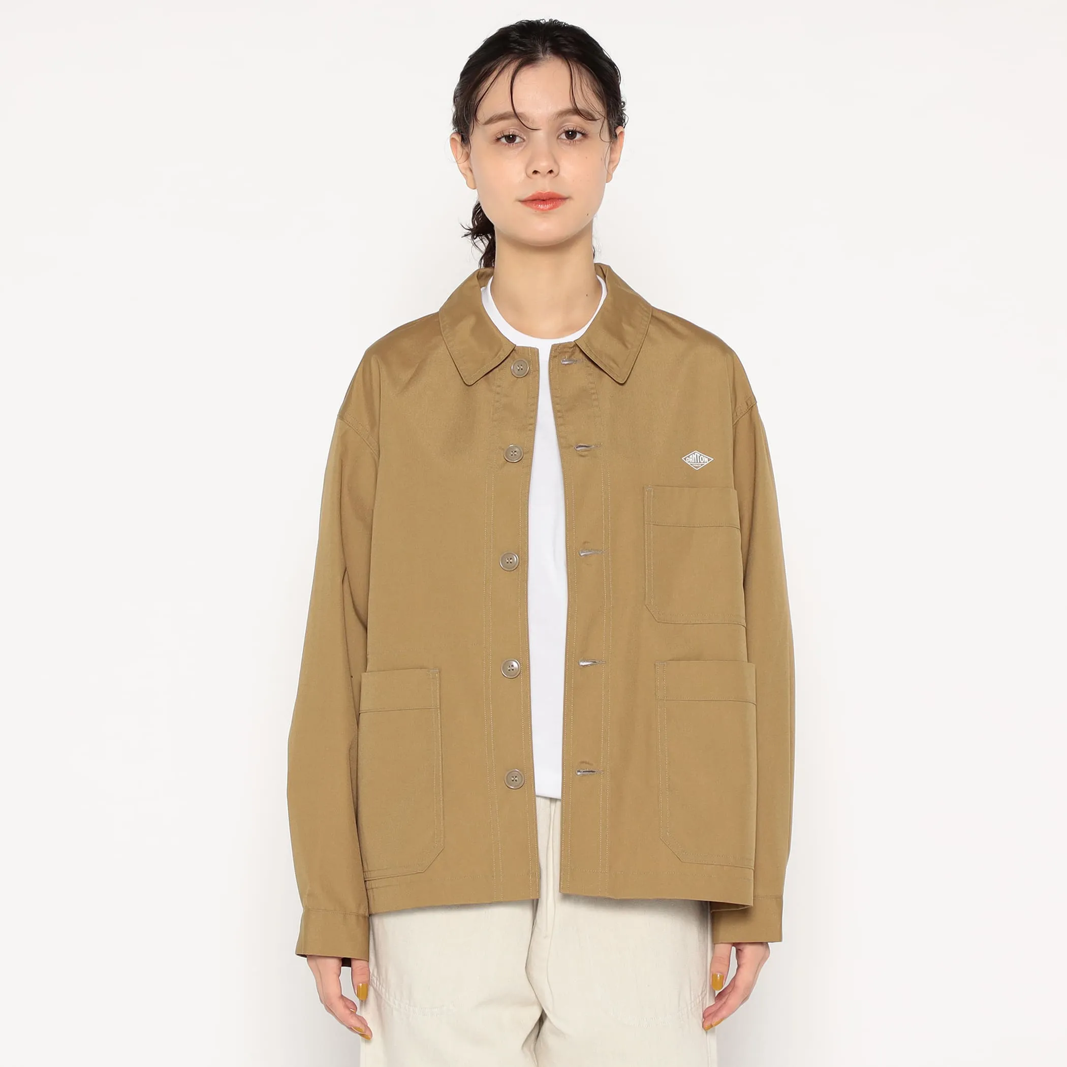 WOMEN'S BACK LOGO COVERALLS