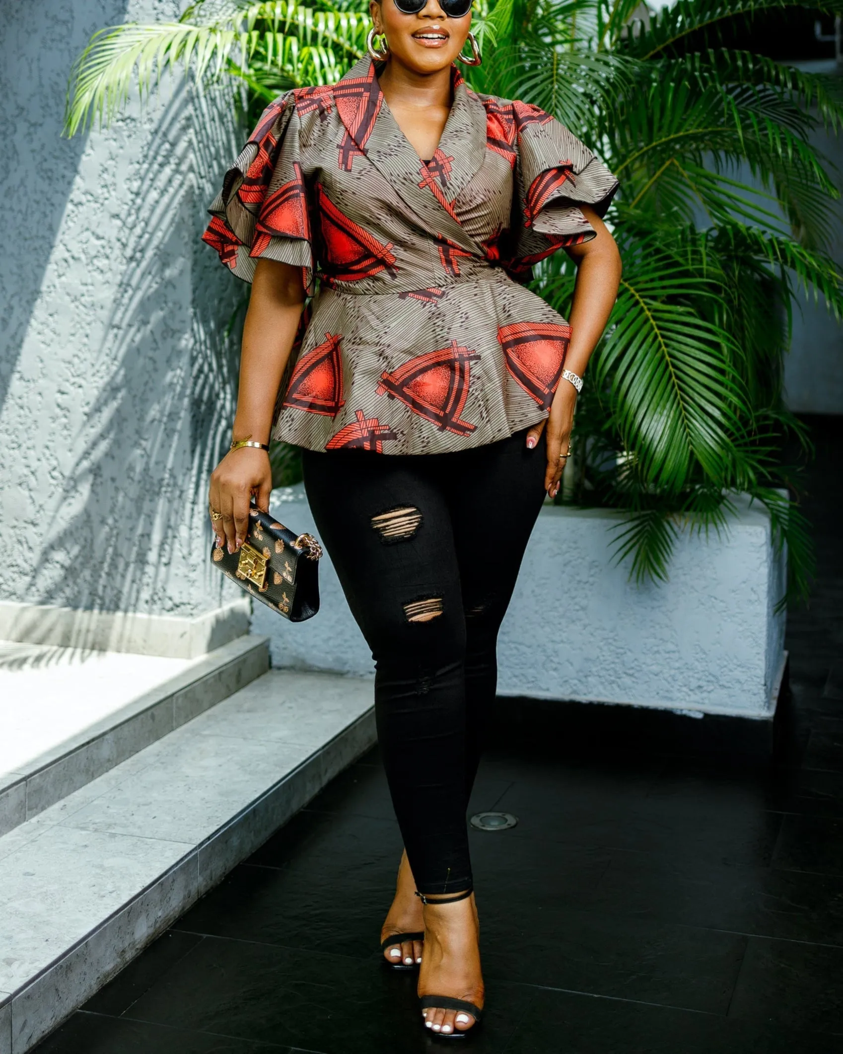 Women's Casual Wrap Top
