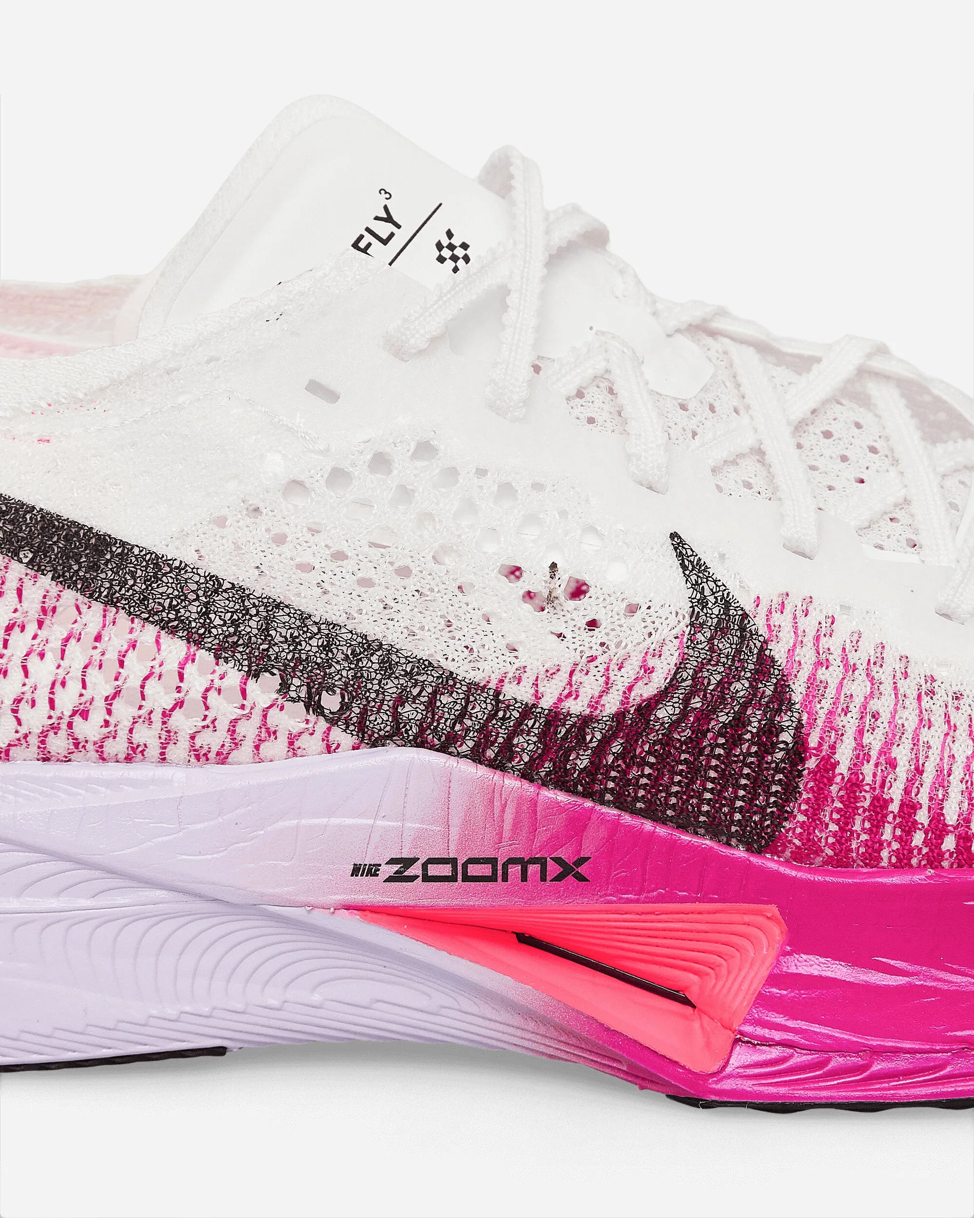 Women's Vaporfly 3 Sneakers White / Purple Agate / Vivid Grape / Black