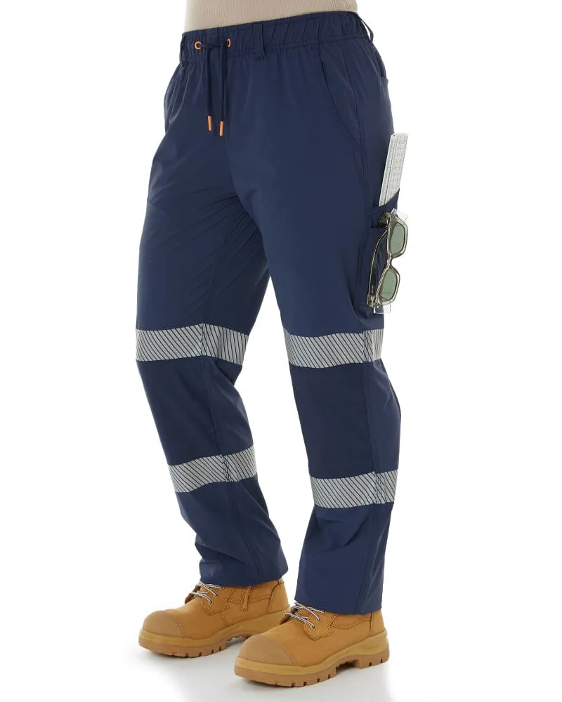 Womens Z-Lite Comfort Taped Pant - Navy