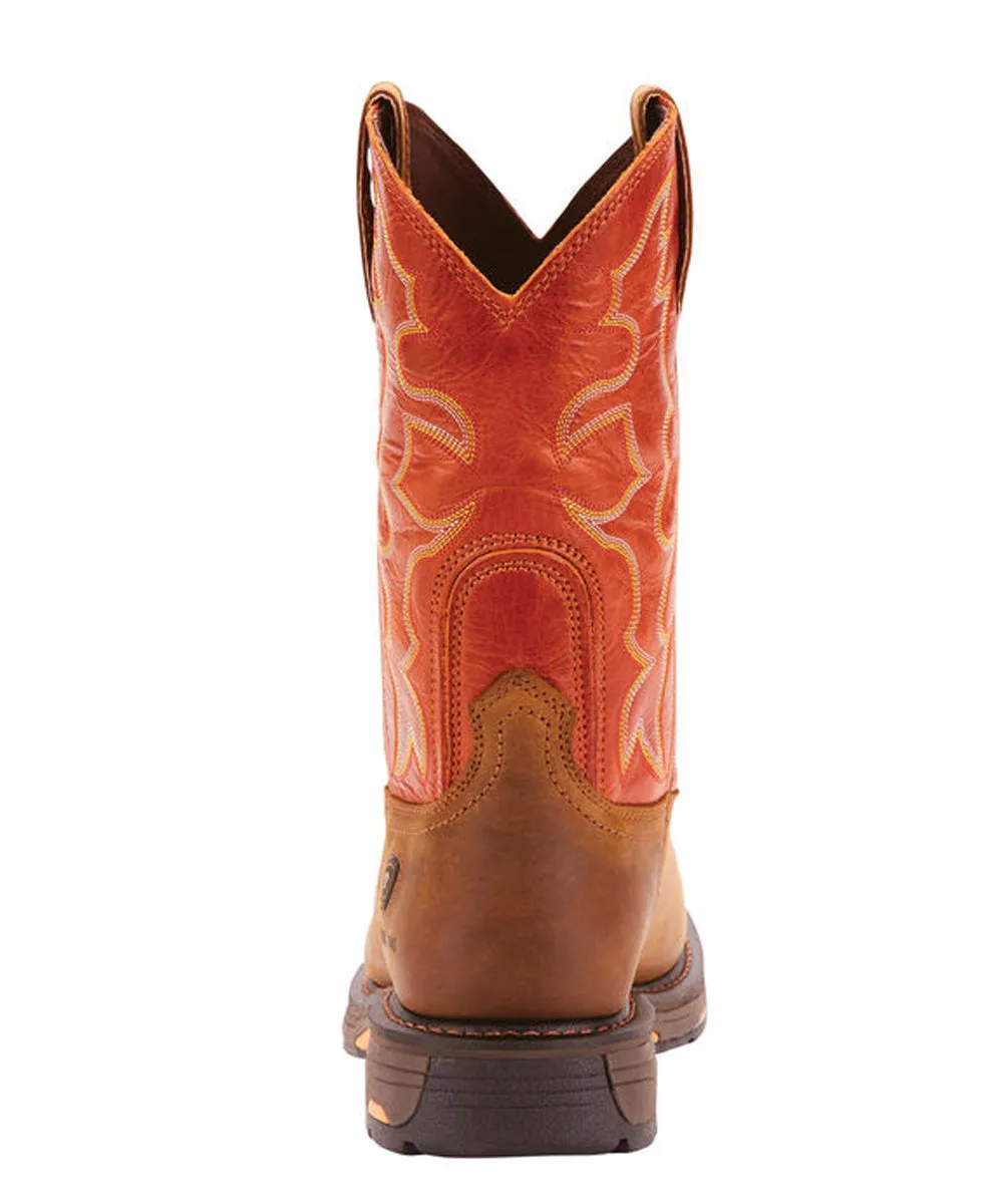 Workhog Wide Square Toe Steel Toe