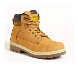 Worksite S1P Nubuck Safety Boot Steel Toe & Midsole Unisex Sizes 3-13 - SS613-SM