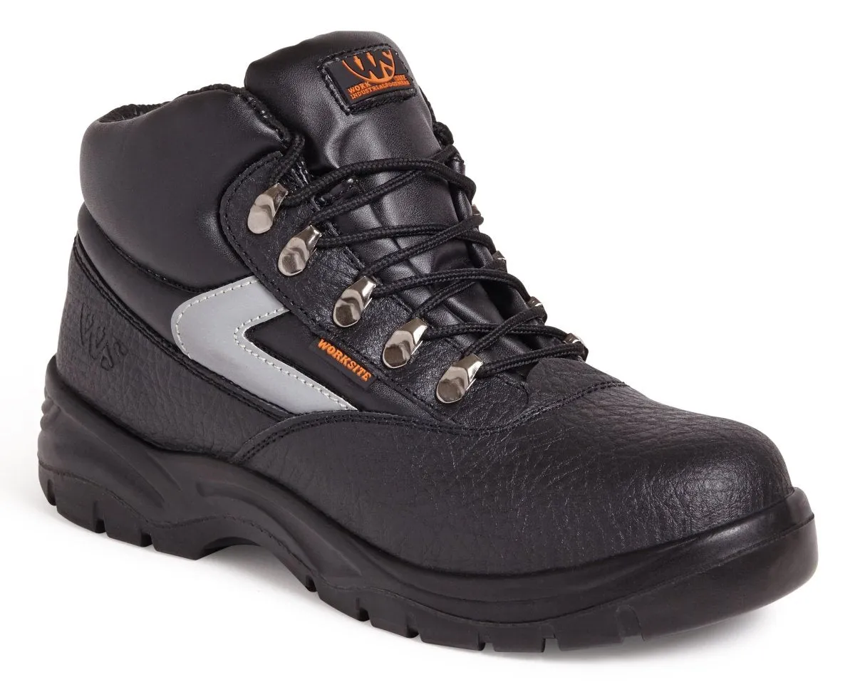 Worksite SS601SM Mid-Cut Steel Toe Safety Boots