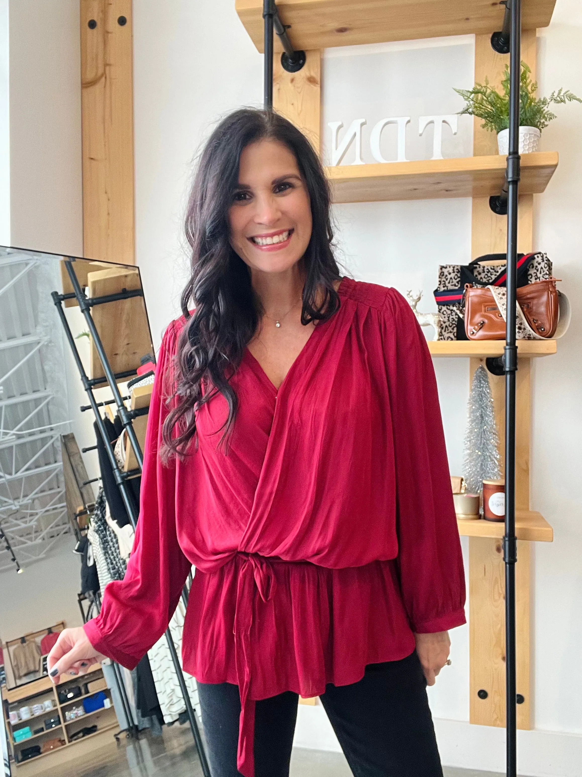 Wrap Blouse