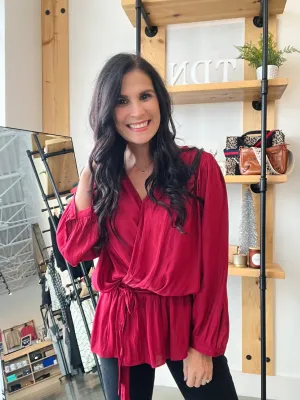 Wrap Blouse