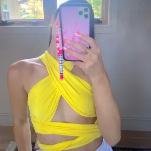 Wrap Me Up Yellow Top