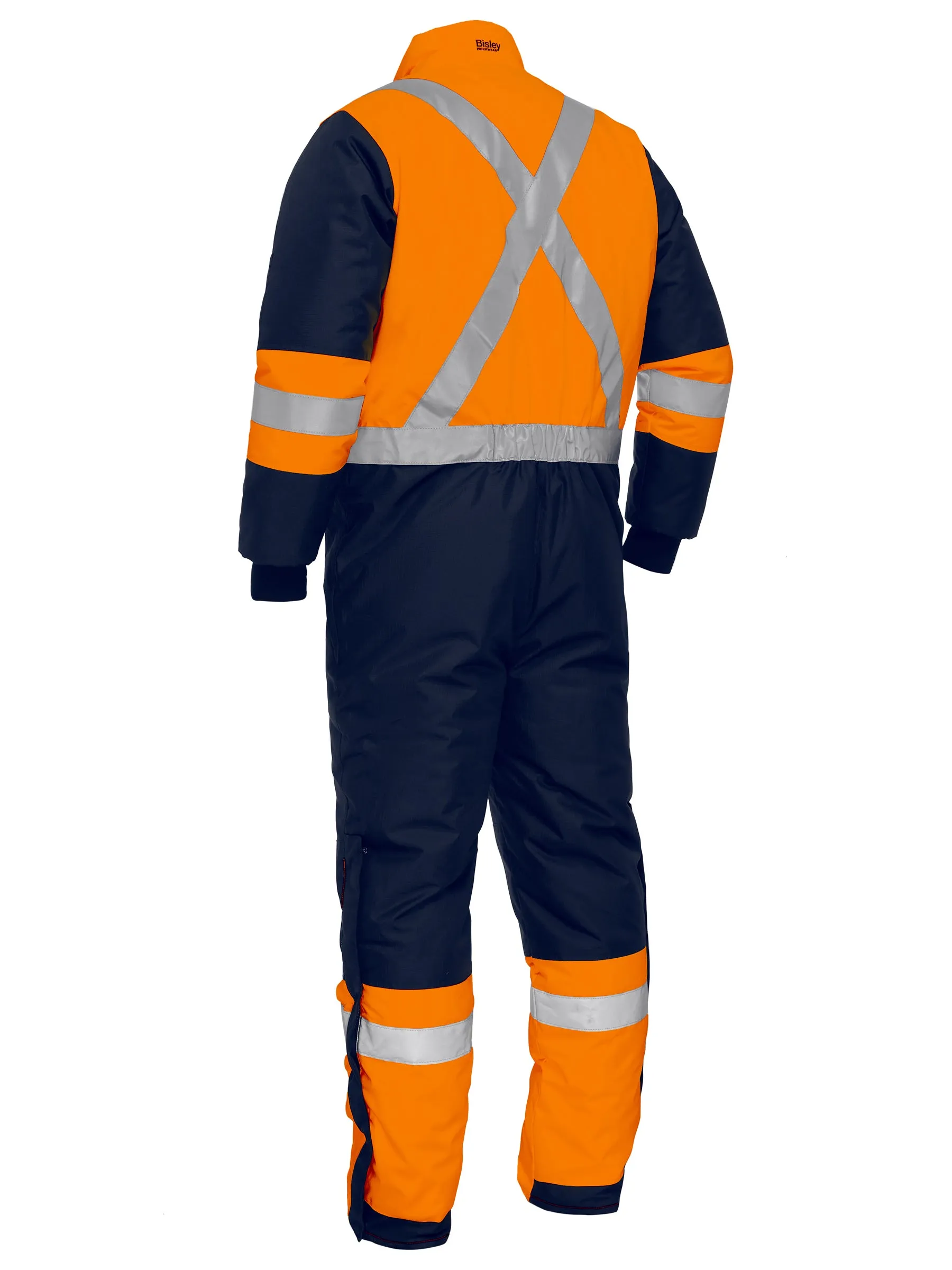 X Taped Two Tone Hi-Vis Freezer Coverall