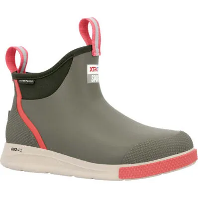 Xtratuf Women's 6" Ankle Deck Boot Olive