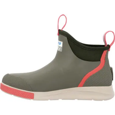 Xtratuf Women's 6" Ankle Deck Boot Olive
