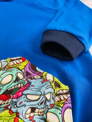 Zombie Peekaboo Hoodie - Age 1
